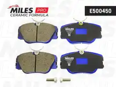 Тормозные колодки дисковые передняя ось MILES E500450