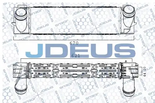 Интеркулер J. DEUS M-805069A