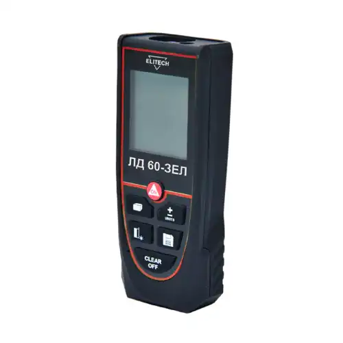 Лазерный дальномер Elitech ЛД 60-ЗЕЛ 77364