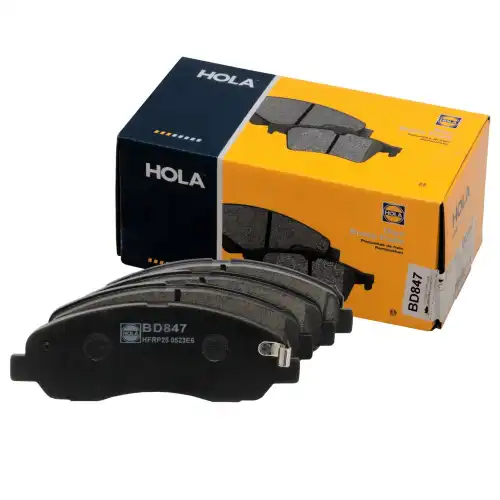 Тормозные колодки дисковые HOLA BD847