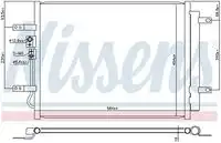 Конденсатор, кондиционер 941100 NISSENS