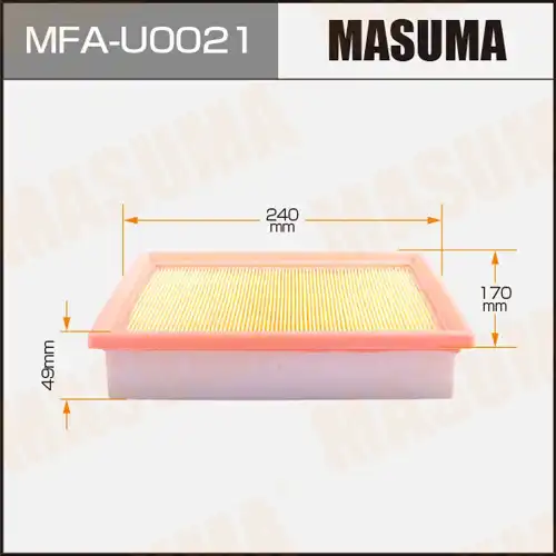 Фильтр воздушный MASUMA MFA-U0021