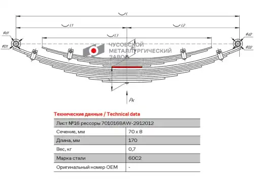 Лист №7 701016BA-2913107 ЧУСОВСКАЯ РЕССОРА