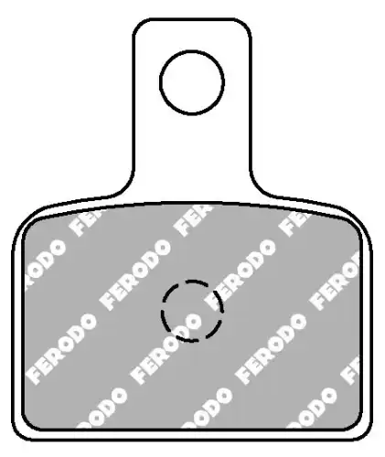 Тормозные колодки дисковые FERODO FDB2267SG
