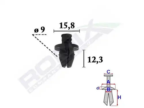 Фиксатор C70332 ROMIX