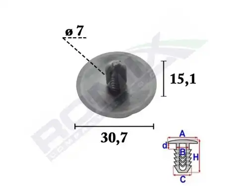 Фиксатор C70338 ROMIX