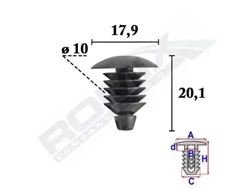 Фиксатор C70586 ROMIX