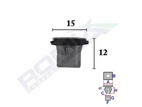 Фиксатор C70607 ROMIX