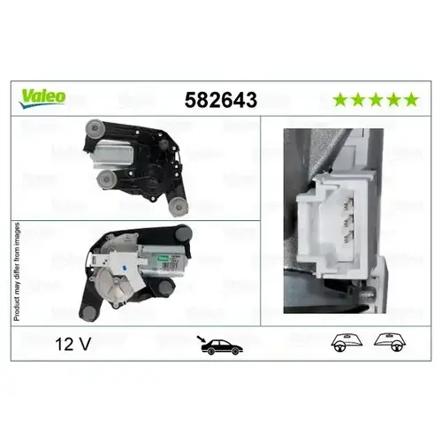 Мотор стеклоочистителя 582643 VALEO
