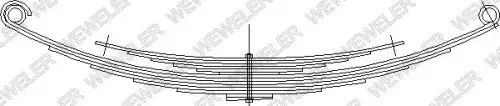 Рессора подвески WEWELER A011T490ZA76