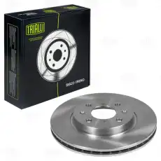 Тормозной диск TRIALLI DF 240108 вентилируемый , передняя ось