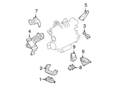 BRACKET,ENG MT STRUT 24503458 PONTIAC