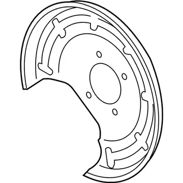 SHIELD,RR BRK(ACDelco #84064999) BUICK