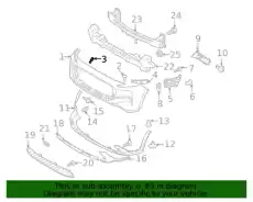 86528S1500 ОПОРНАЯ ПЛАНКА БАМПЕРА MOBIS