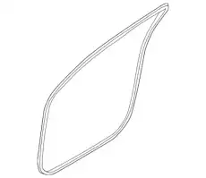 Уплотнитель двери MOBIS 82120T6000