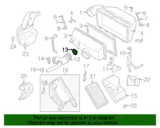 Хомут шланга 805974010 SUBARU