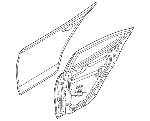 ВНУТРЕННЯЯ ПАНЕЛЬ ДВЕРИ 77004AA000 HYUNDAI