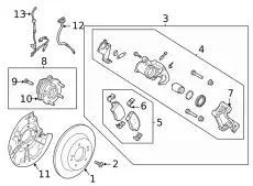 Датчик ABS HYUNDAI / KIA 58950AA000