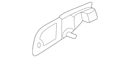 Ручка двери HYUNDAI / KIA 83662T6000