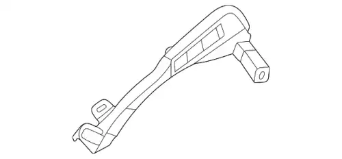 Ручка двери HYUNDAI / KIA 83668T6000