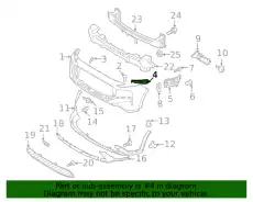 86526S1500 ФИКСАТОР ПАНЕЛИ БАМПЕРА HYUNDAI