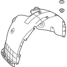 Подкрылок HYUNDAI / KIA 86812S8000
