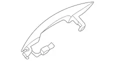 Ручка двери HYUNDAI / KIA 82651AA000