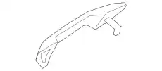Ручка двери HYUNDAI / KIA 83660S8010