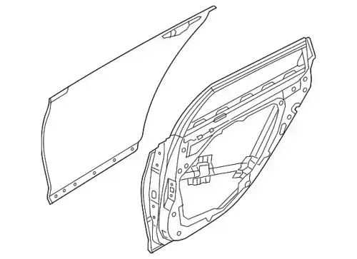 ДВЕРЬ 77003T1000 MOBIS