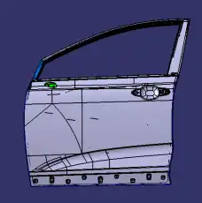 ДВЕРЬ ПЕРЕДНЯЯ ЛЕВАЯ 5075007400C15 GEELY