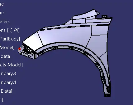 Крыло GEELY 5035007100C15
