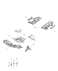 BELLY PAN 68242934AD CHRYSLER
