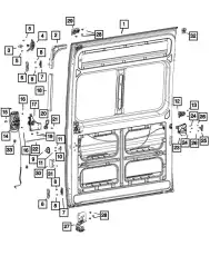SLIDING 68249804AB CHRYSLER