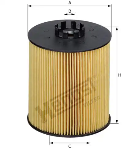 Фильтр масляный HENGST E714H D561