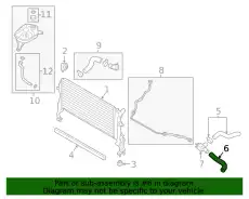 Hose - radiator inlet 25411J9000 HYUNDAI