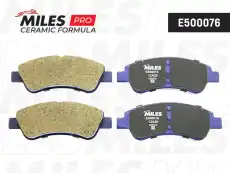 Тормозные колодки дисковые передняя ось MILES E500076