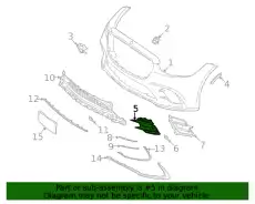 Решетка радиатора MB A2238851901