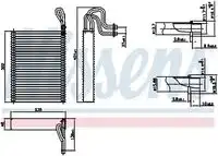 Радиатор кондиционера (конденсатор) NISSENS 92351