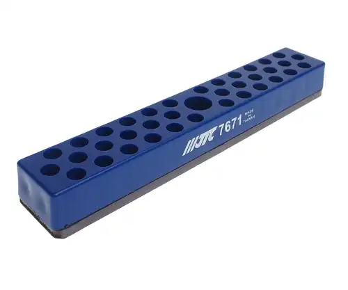 

JTC7671 Магнитный держатель для бит 1/4', на 36 пр., 178x32x20 мм JTC
