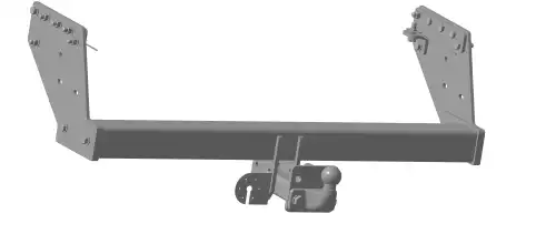 Фаркоп ORIS 4153F фланцевый 1500 кг./ 75 кг.