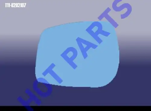T118202107 ЭЛЕМЕНТ ЗЕРКАЛА ЛЕВЫЙ CH TIGGO HOT-PARTS