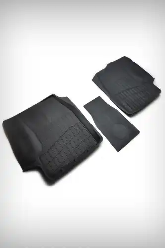Коврики в салон COMFORT C.088.01.K 1997-н.в. 3 шт., черный
