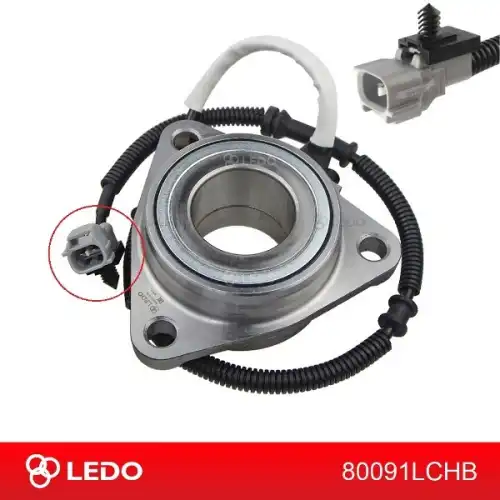 Ступица LEDO 80091LCHB