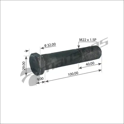 болт колесный IVEC 03.790.154 MANSONS