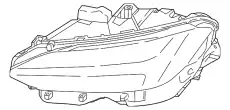 HEADLAMP 31655950 VOLVO