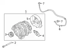 ALTERNATOR ASSY, W/R 27060WAA05 TOYOTA / LEXUS