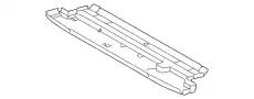 GUIDE, RADIATOR AIR, 1659225040 TOYOTA / LEXUS