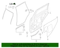 НАКЛАДКА ДВЕРИ 63563SJ240 SUBARU