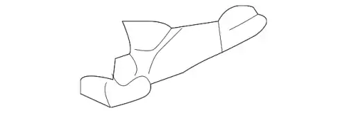 ФИКСАТОР, СТОЙКА B 95555154700 PORSCHE