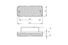 Фонарь габаритный MONARK 098 242 901